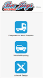 Mobile Screenshot of beejayssigns.com