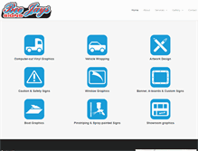 Tablet Screenshot of beejayssigns.com